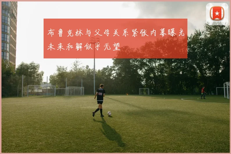 布鲁克林与父母关系紧张内幕曝光未来和解似乎无望